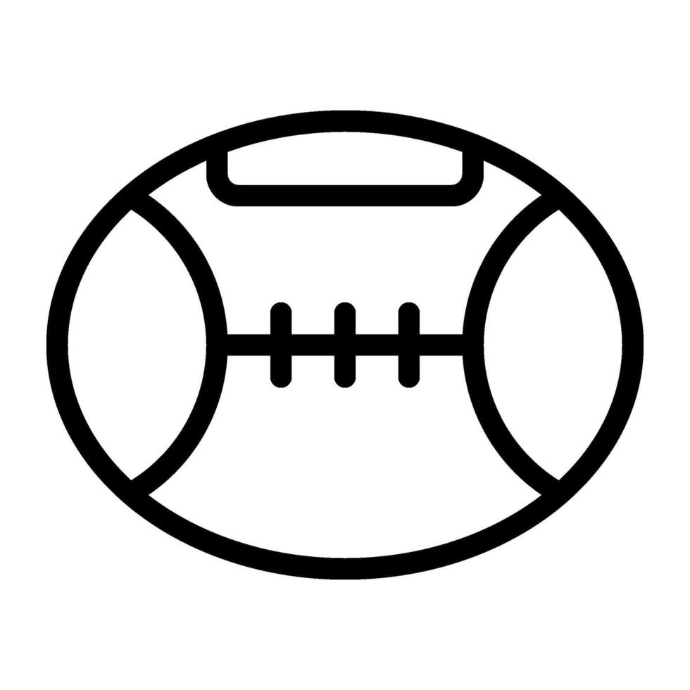 Ball line icon vector