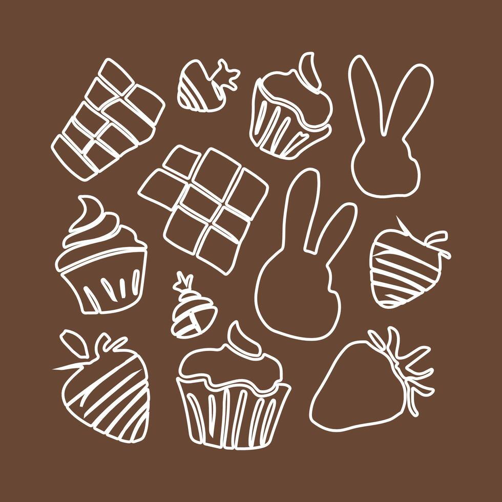 Chocolate Vectors Trace