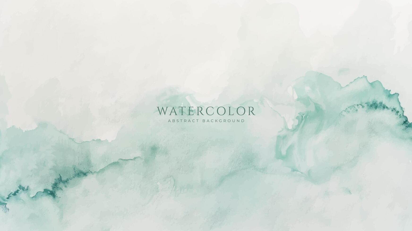 Abstract horizontal watercolor background. Neutral light colored empty space background illustration vector