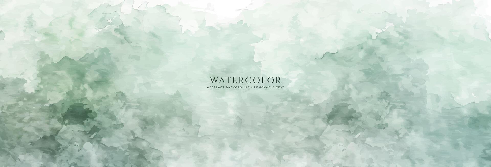 Abstract horizontal watercolor background. Neutral light colored empty space background illustration vector