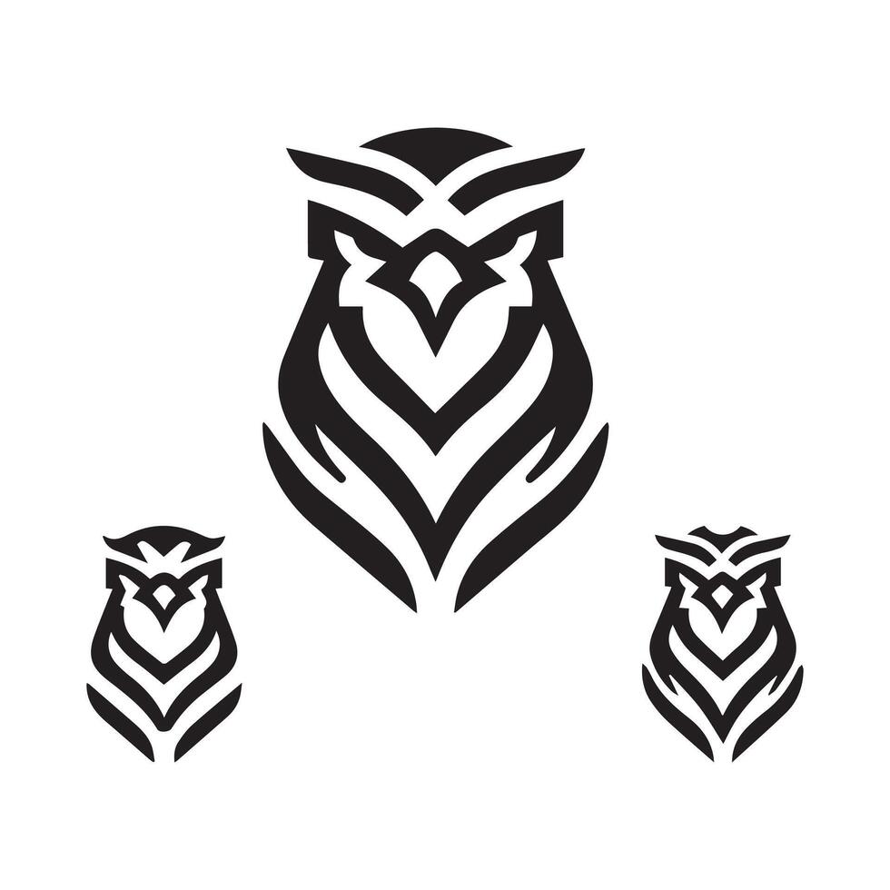 Falcon Birds Unique Logo Design vector