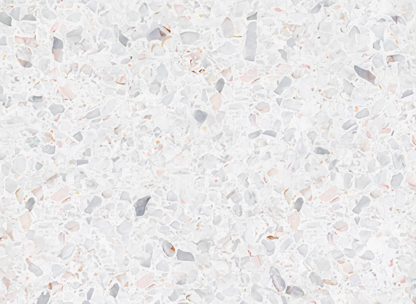 High-Quality Terrazzo and Marble Flooring, Perfect Background for Wall Patterns and Text Insertion photo