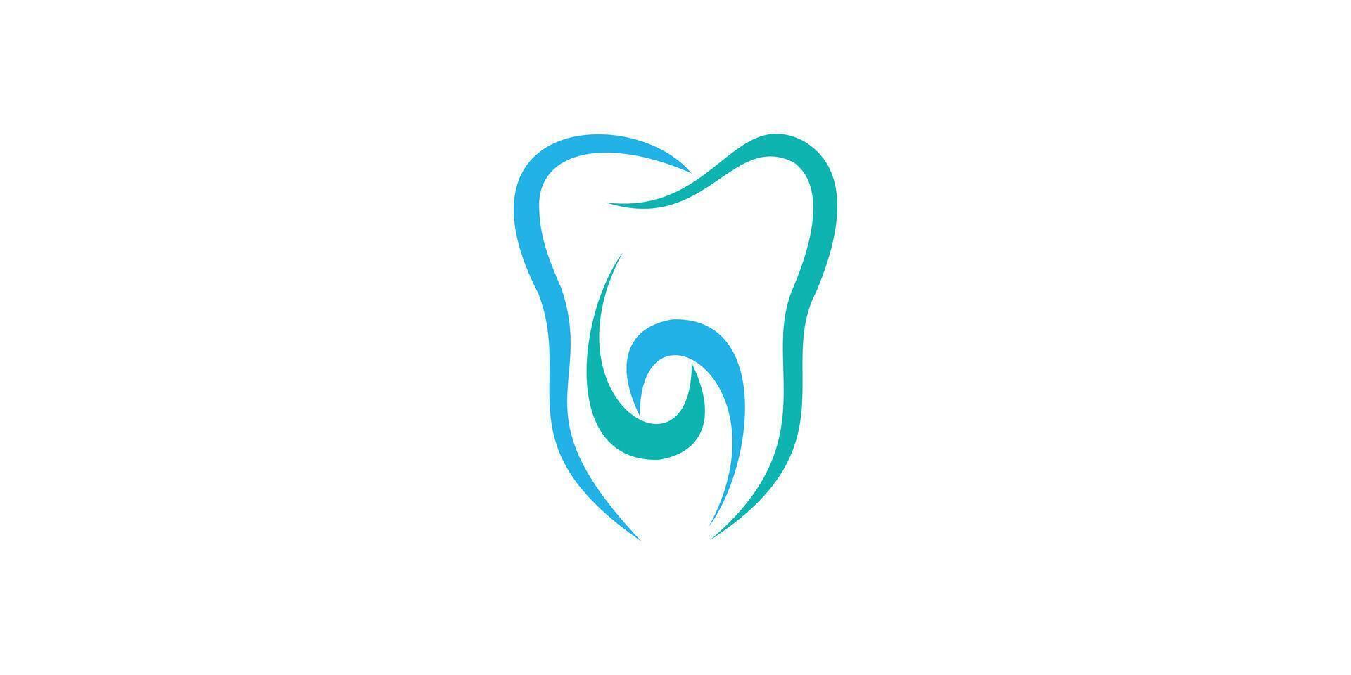 Modern dental logo design on behance premium vector