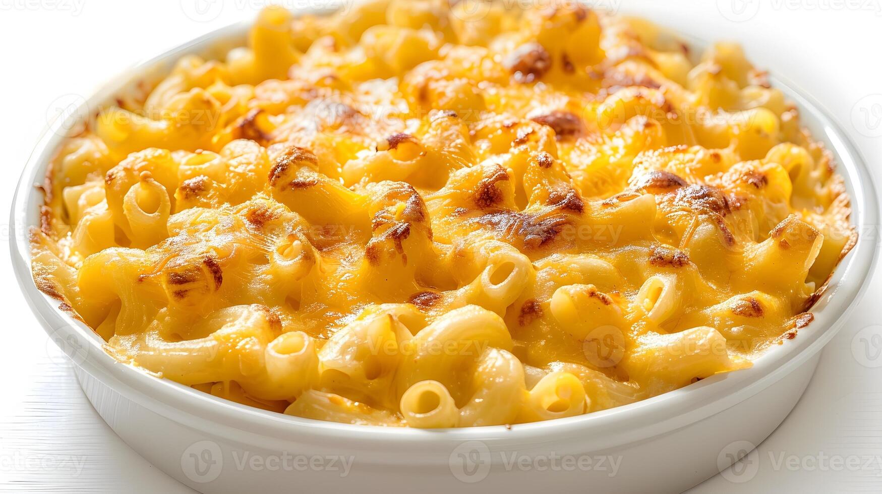 Comforting Mac and Cheese Dish Radiating Warmth and Nostalgia photo