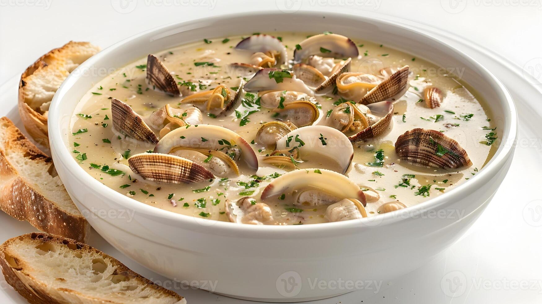 Clam Chowder Photography A Culinary Journey into Comfort and Nourishment photo