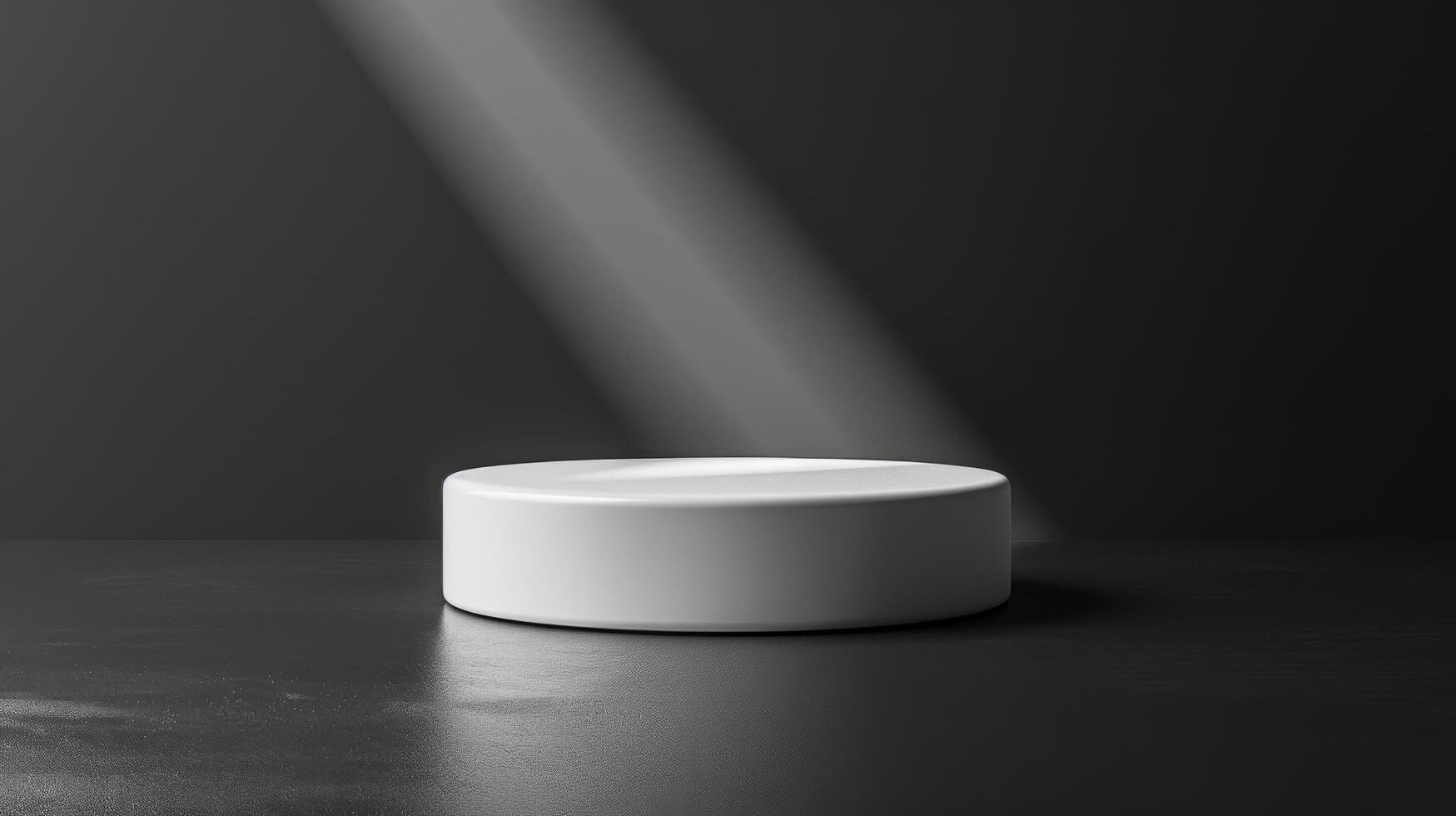 White Plate on Table photo