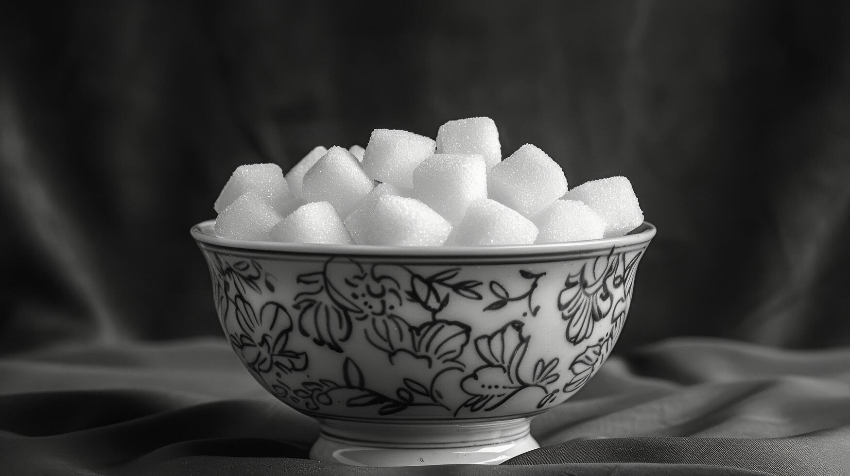 Wooden Bowl Filled With Cubed Potatoes on Table photo