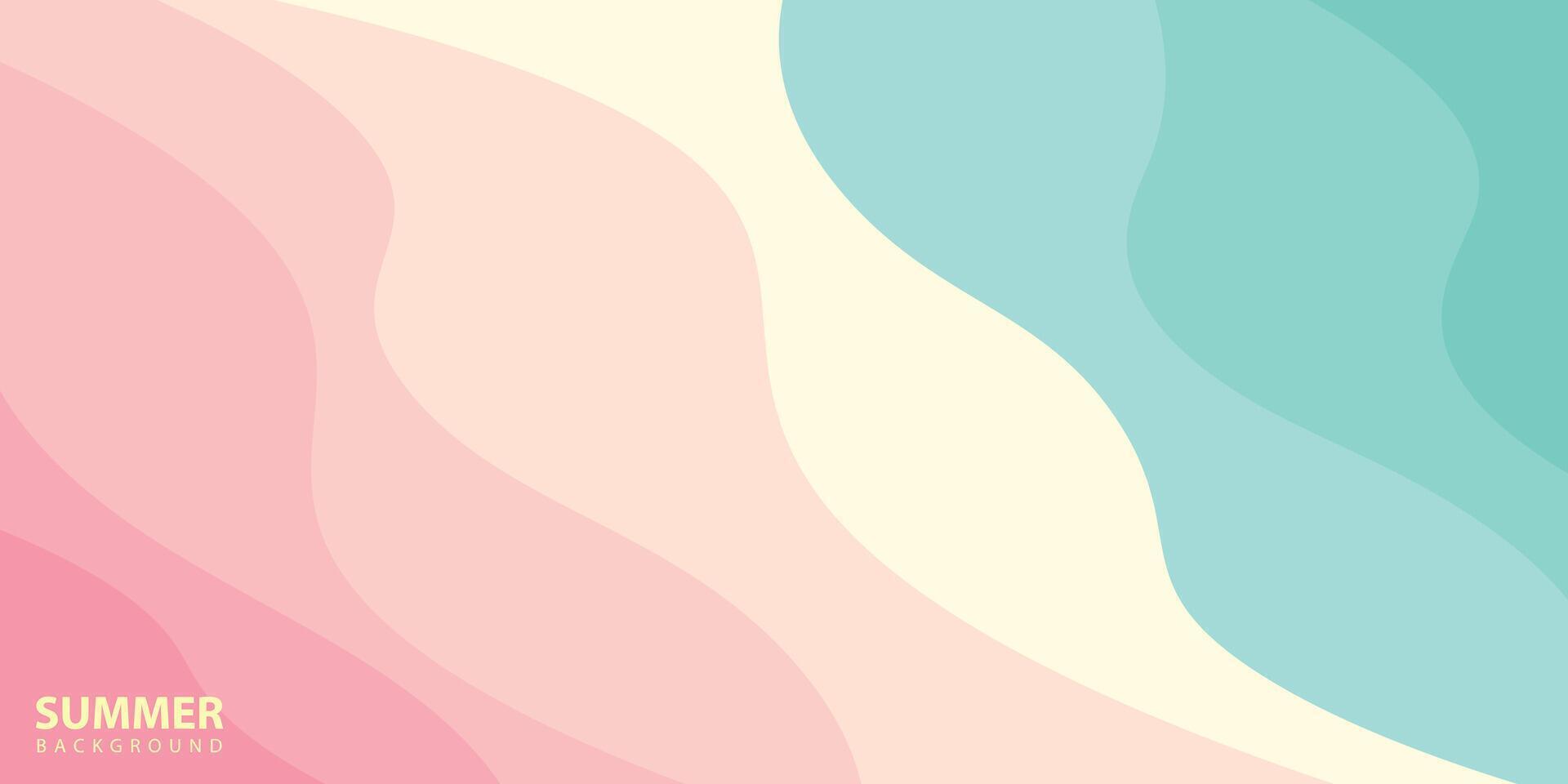 abstract wave background, abstract summer wave background. vector
