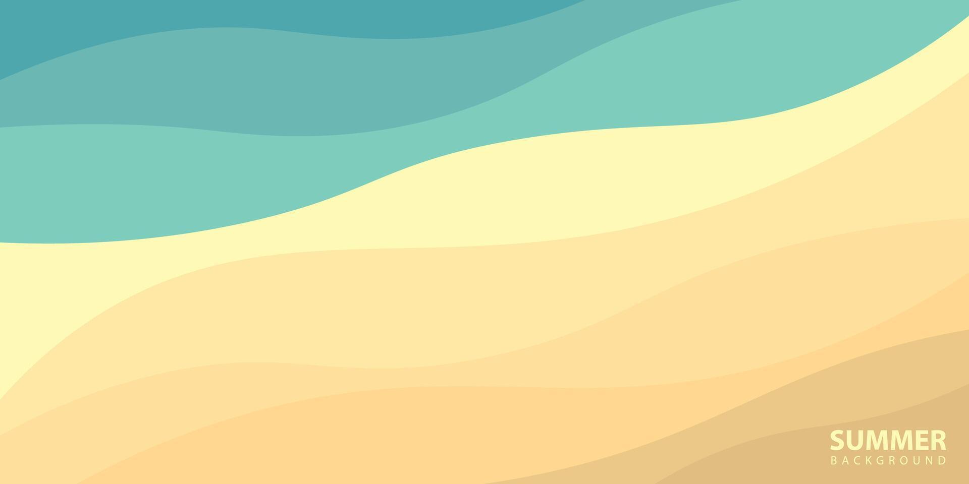 abstract wave background, abstract summer wave background. vector