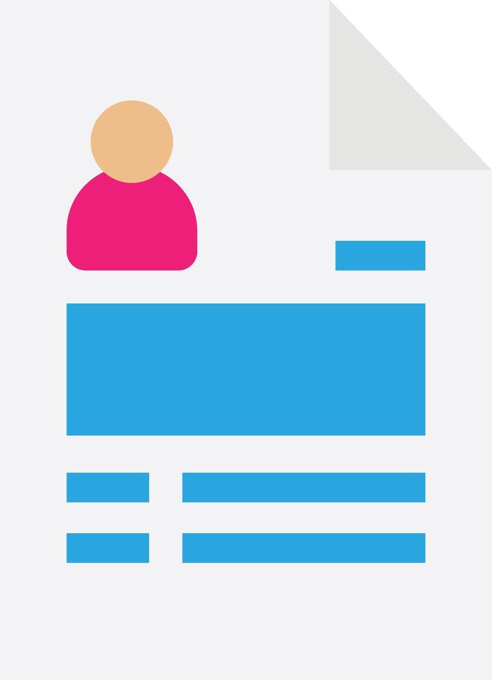 Contact Document Communication vector