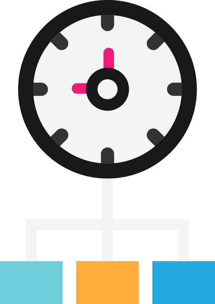 Time Management Clock vector