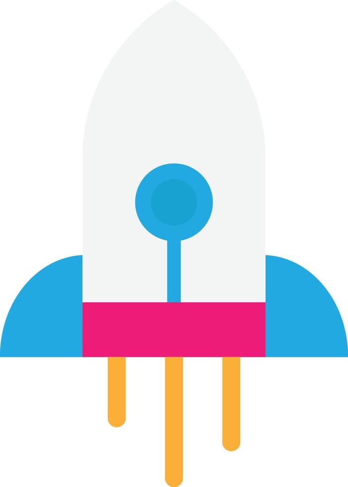 Rocket Launch Startup vector
