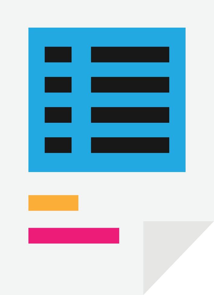 Invoice Bill Recipt vector