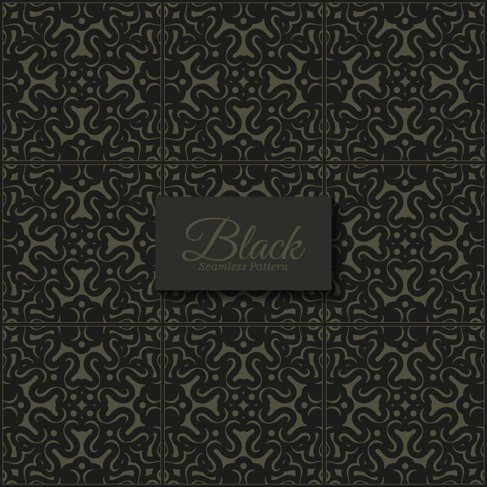 dark ethnic seamless pattern template vector