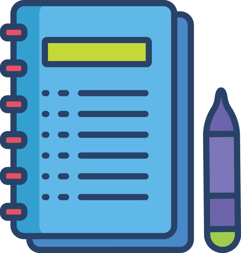 Man, male avatar linear color illustration vector