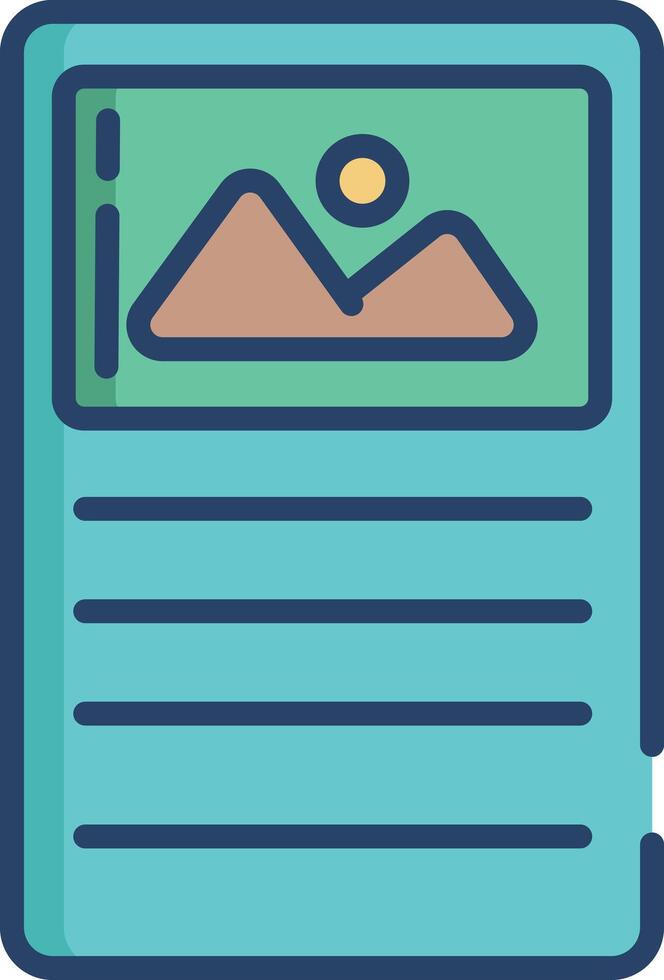 fit screen linear color illustration vector