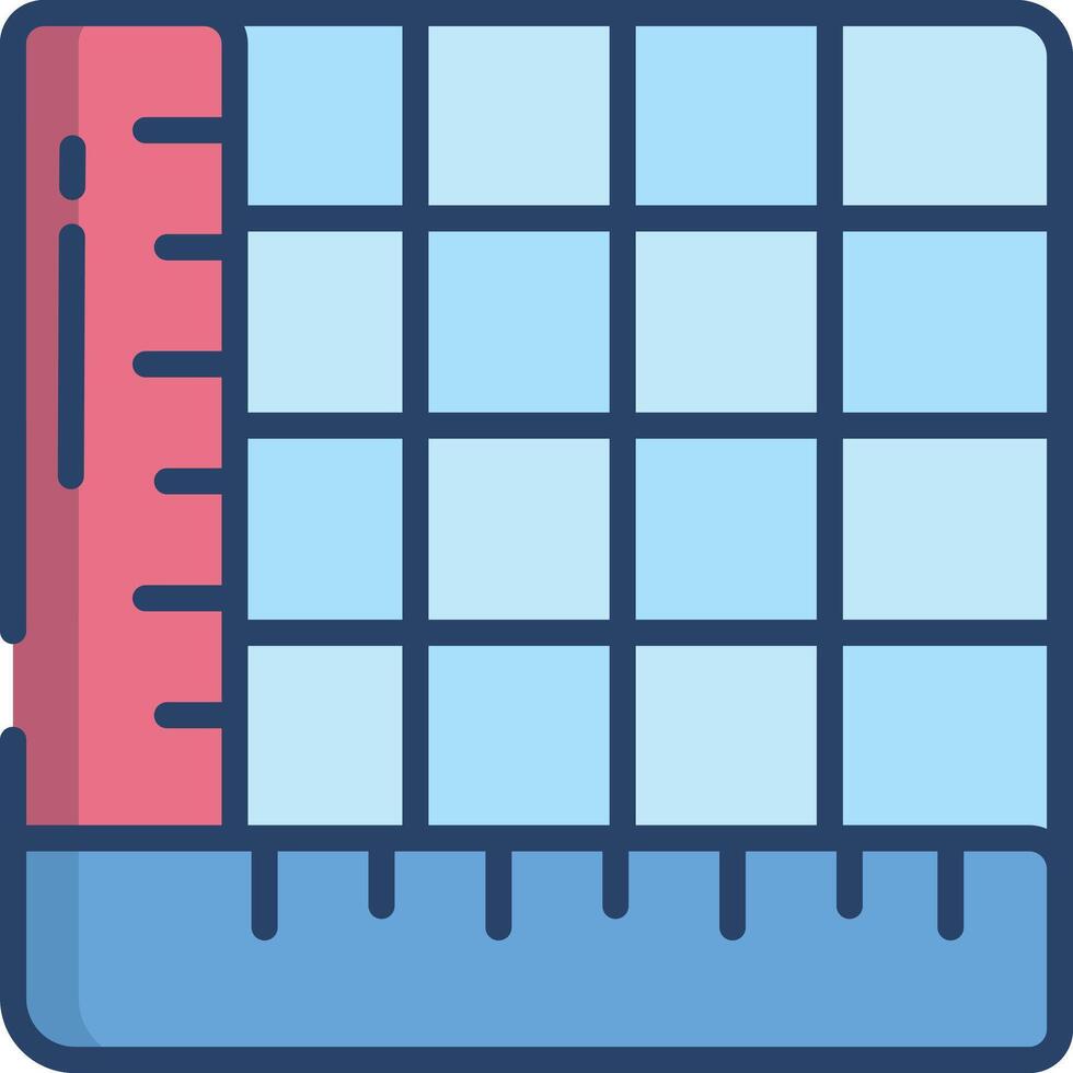 print cutter linear color illustration vector