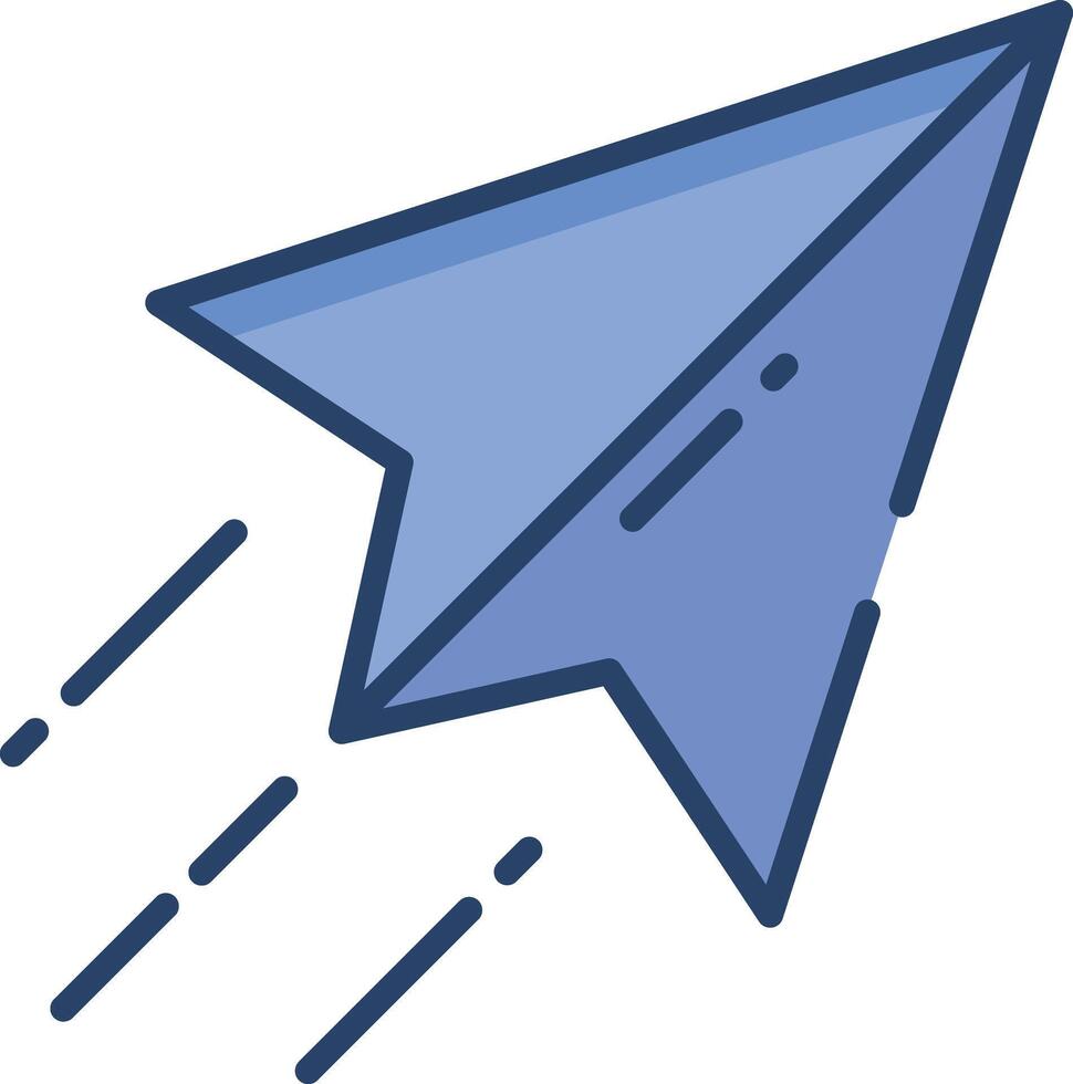 Force linear color illustration vector
