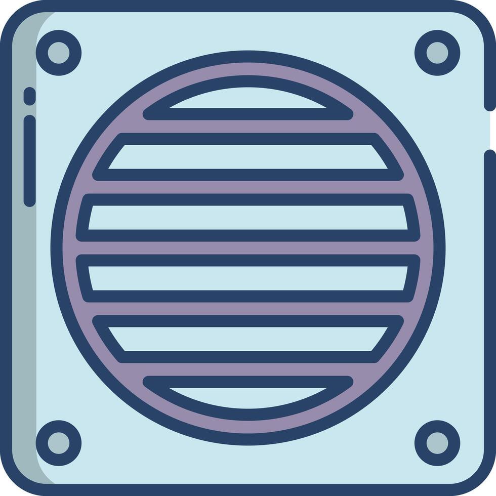Drainage linear color illustration vector