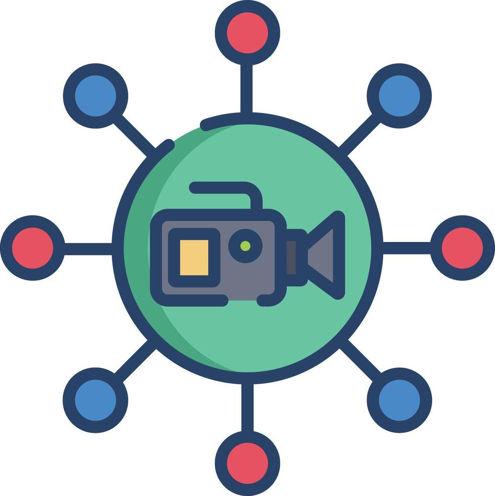 linear color illustration vector