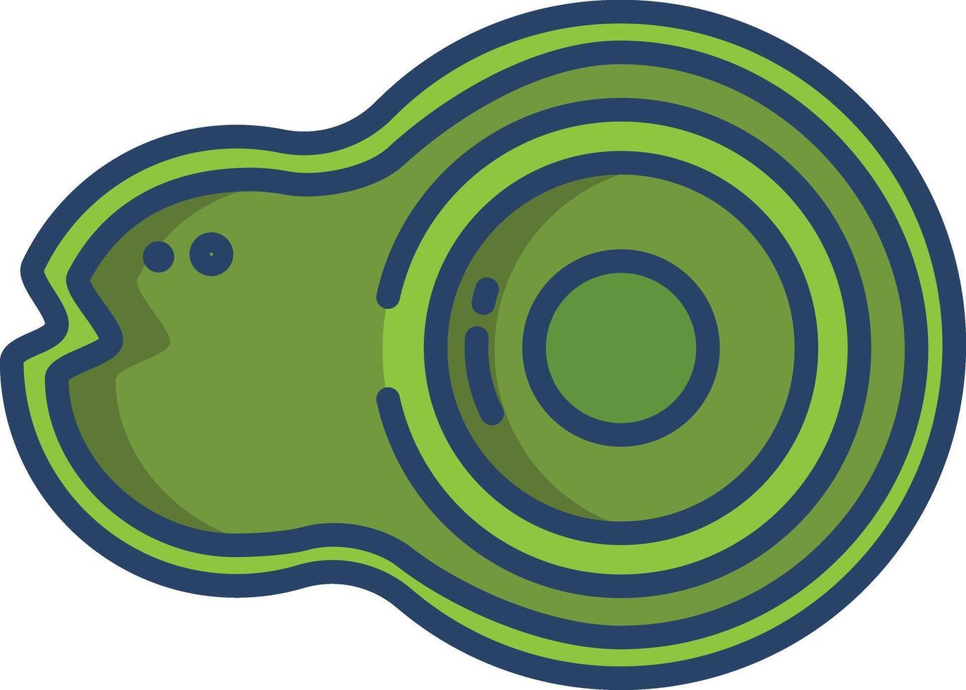 Moray linear color illustration vector