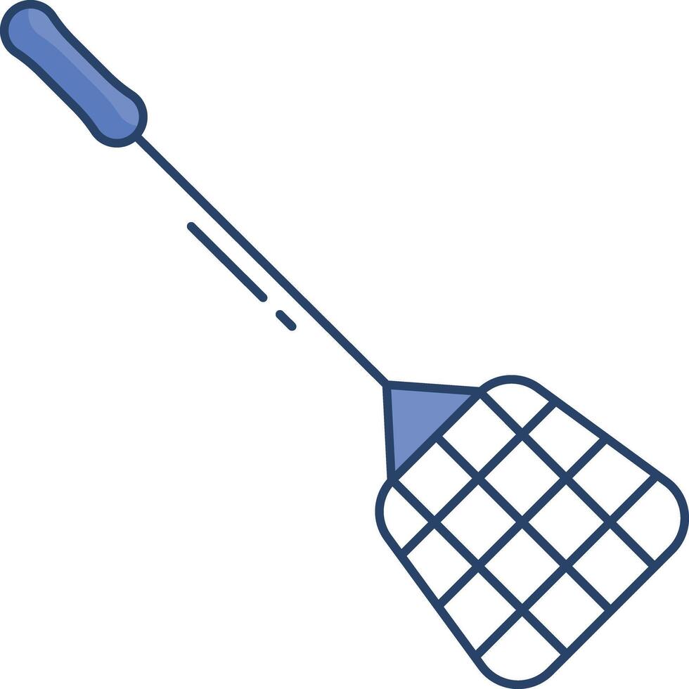 swatter linear color illustration vector