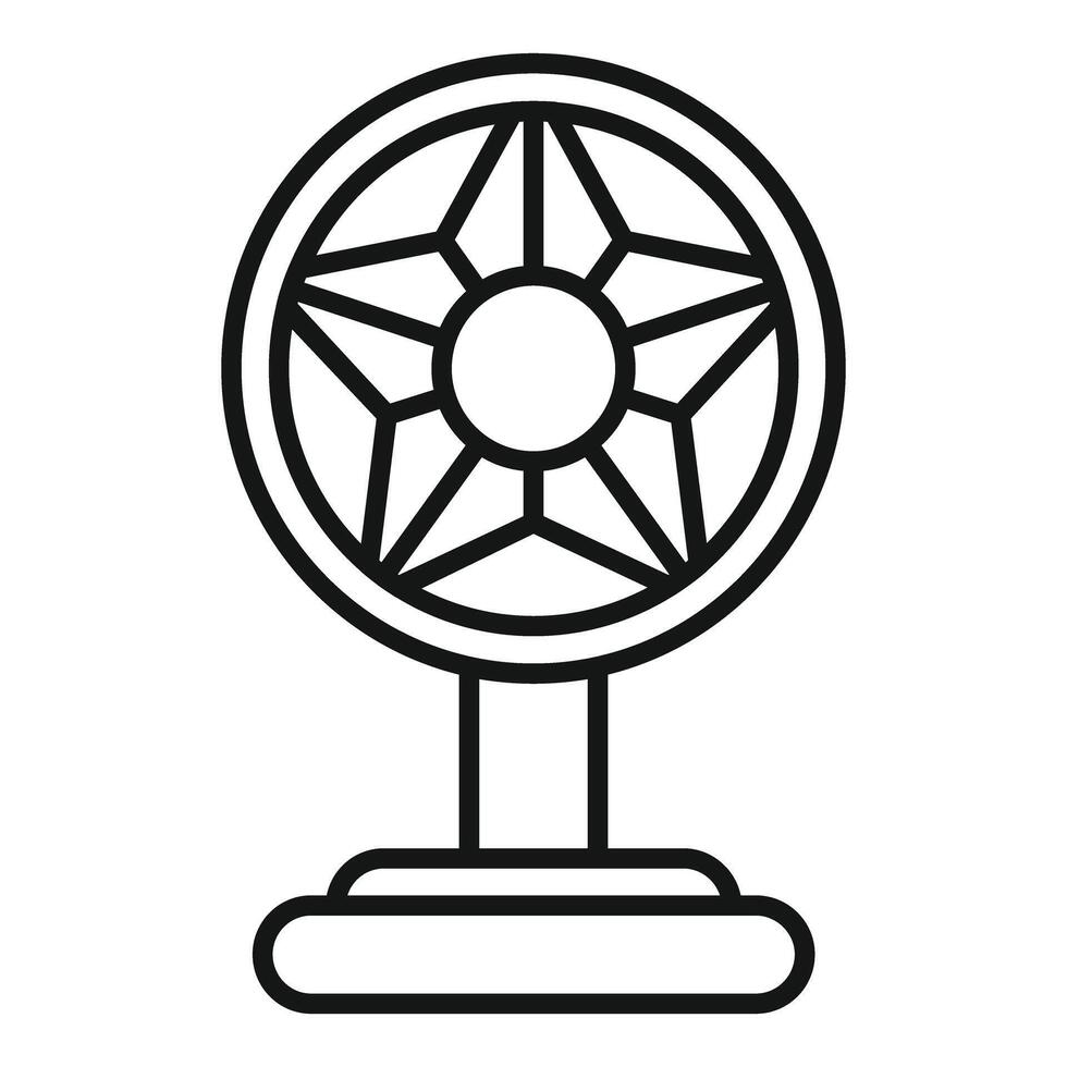 Simplistic line art of a trophy award vector