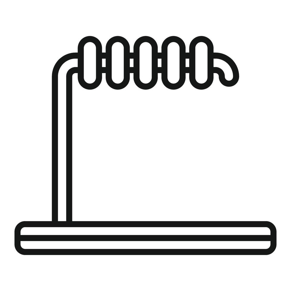 Learning to count using an abacus vector