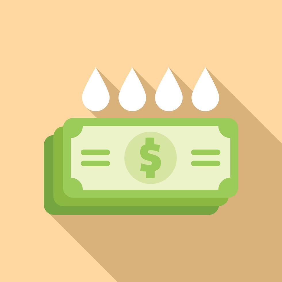 Money losing value from inflation vector