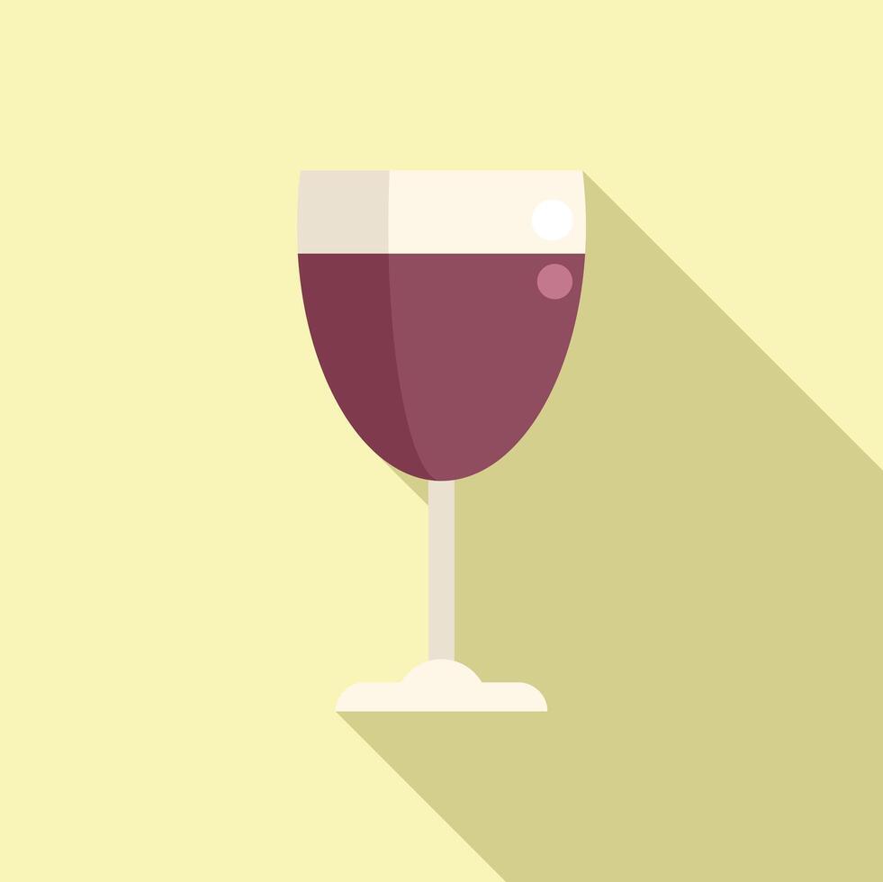 Relaxing evening with red wine vector