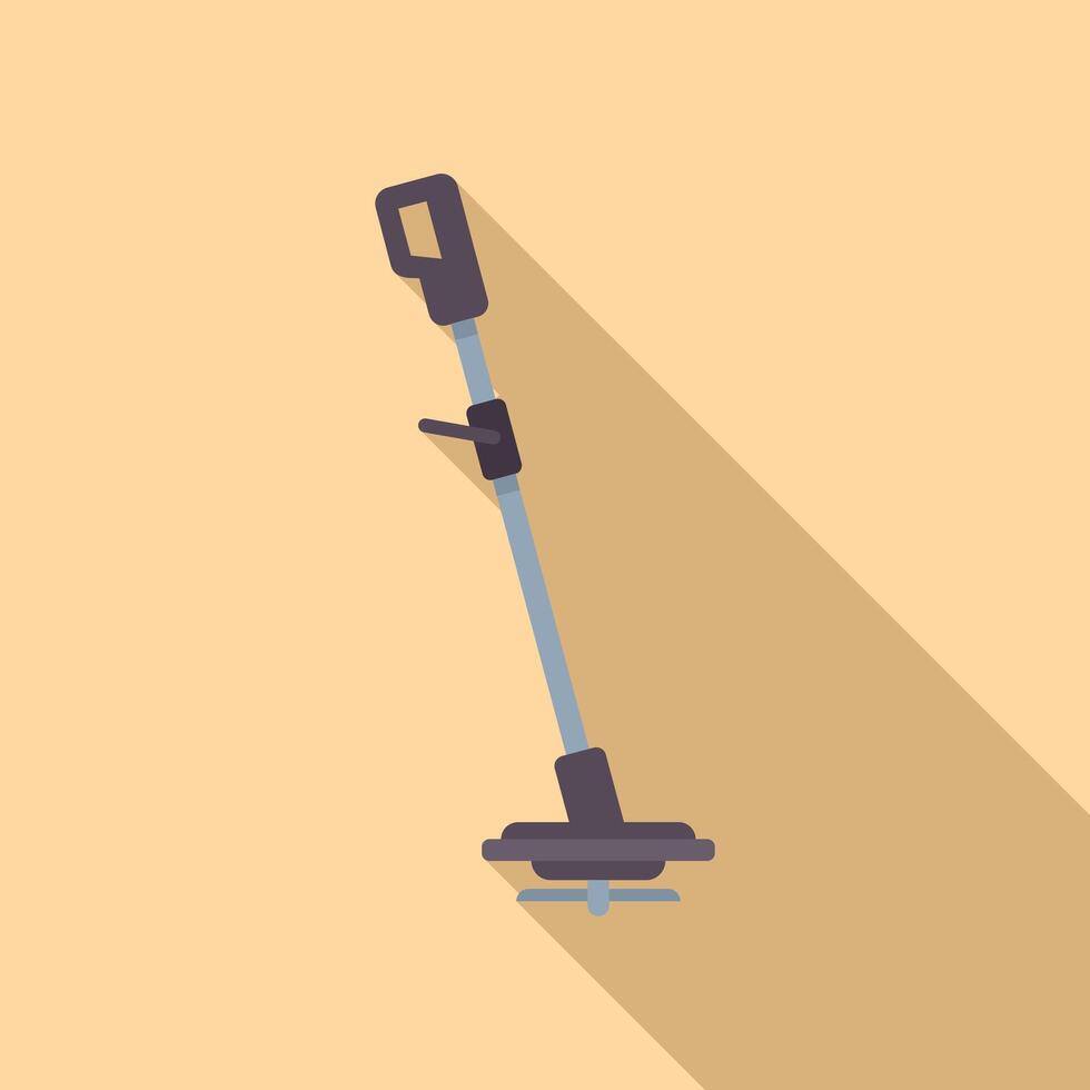 Flat design illustration of a modern floor mop vector