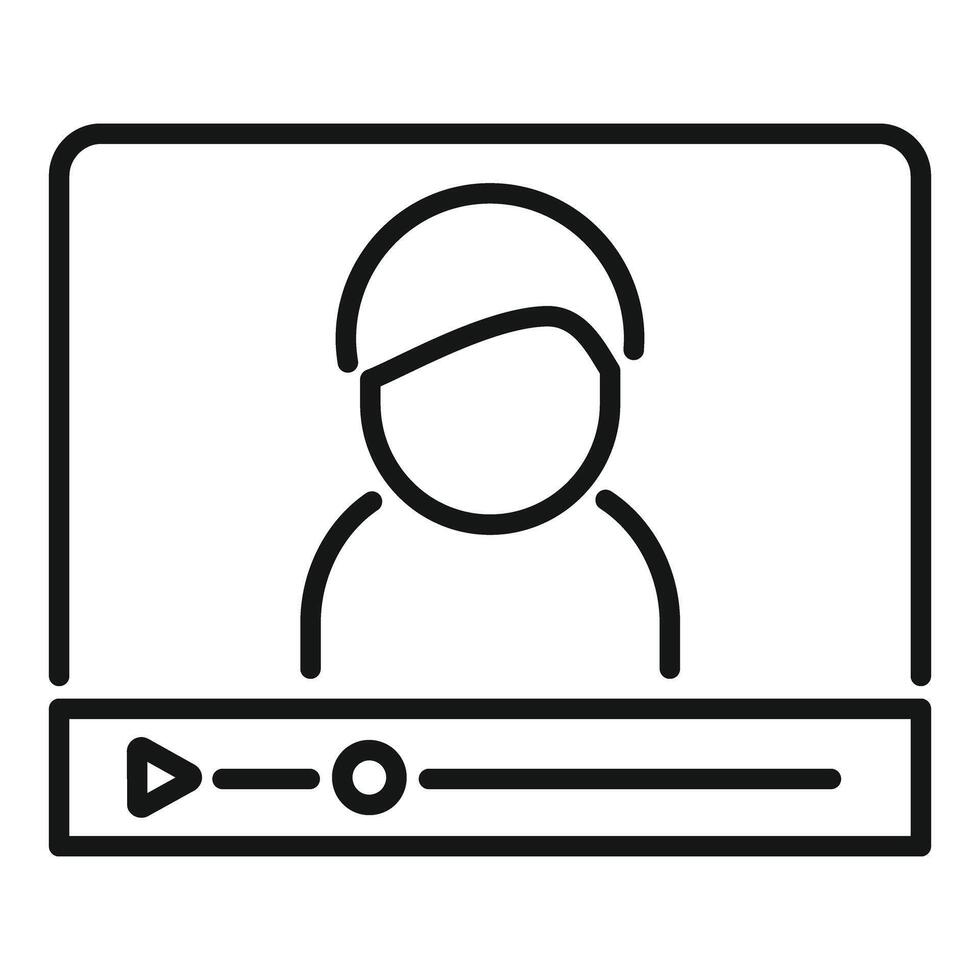 call icon with user avatar vector