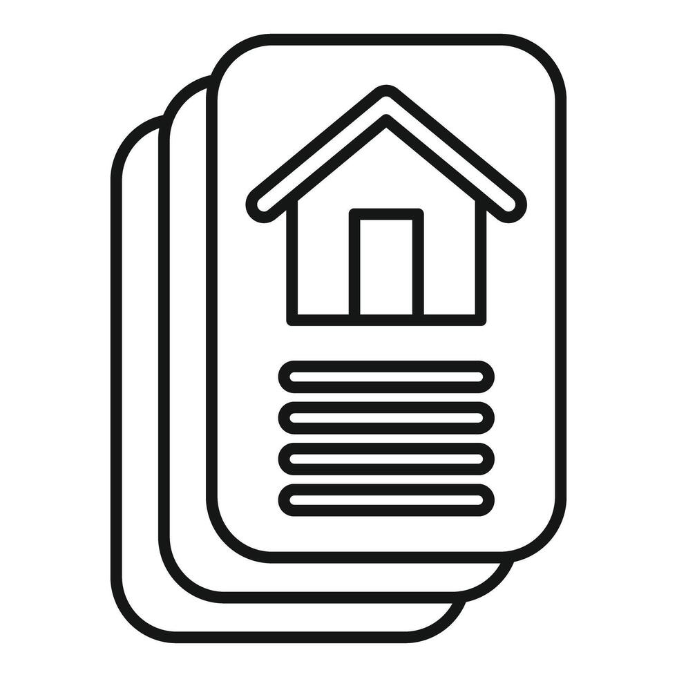 Real estate agent showing several available houses for sale vector