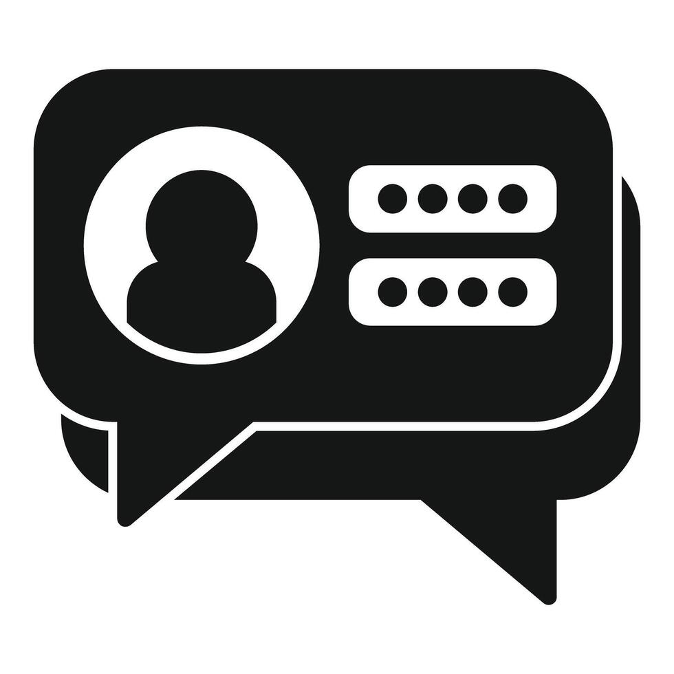 Black and white icon of a user logging in vector