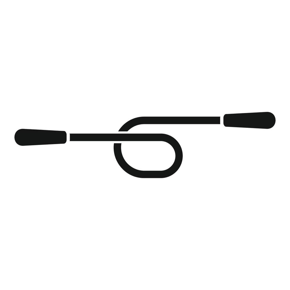 Black cable release for photo and camera with standard screw mount vector