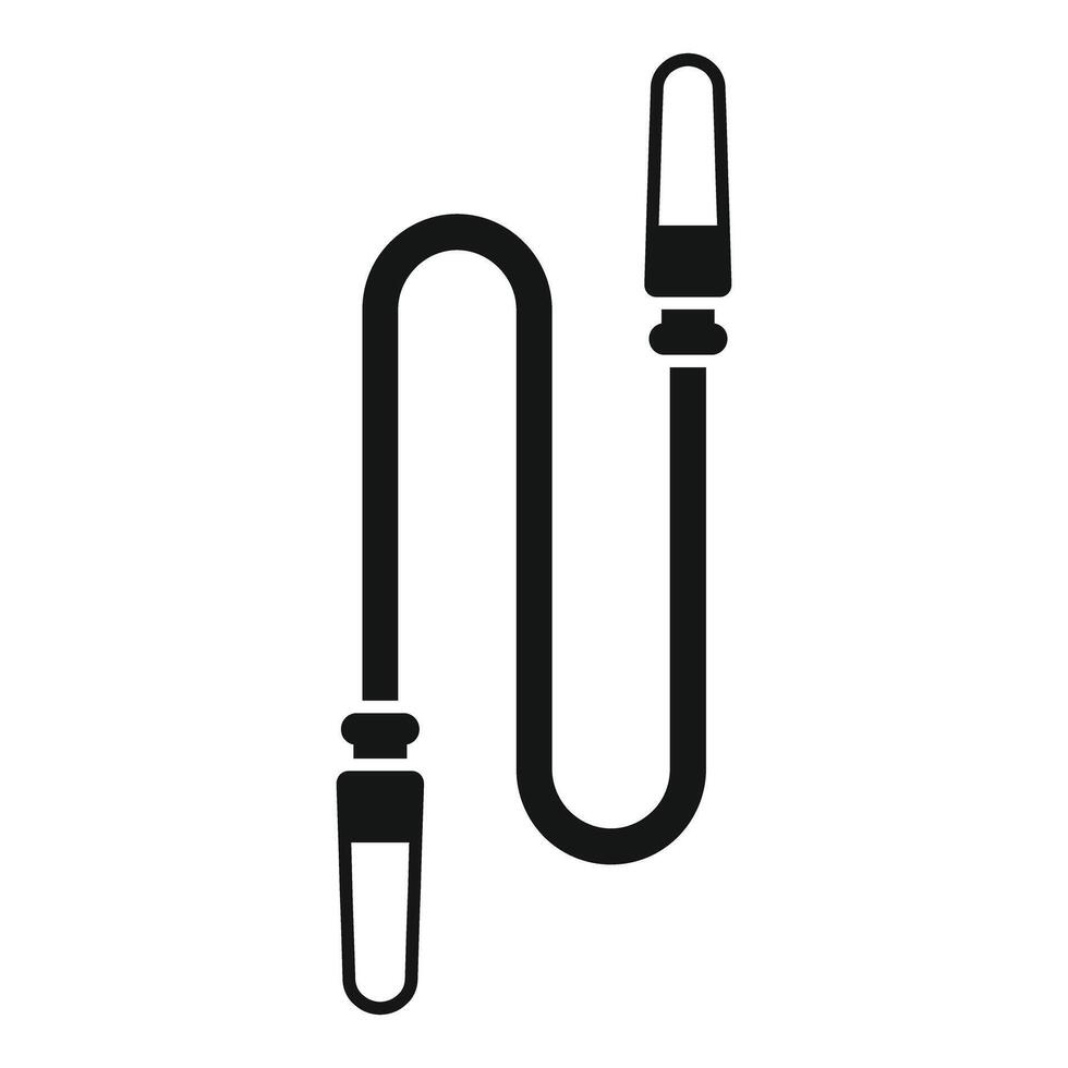 Electronic cigarette device is charging icon simple style vector