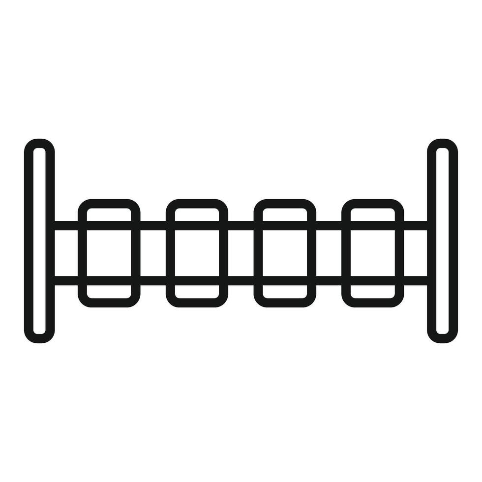 Bicycle parking showing urban commuting vector