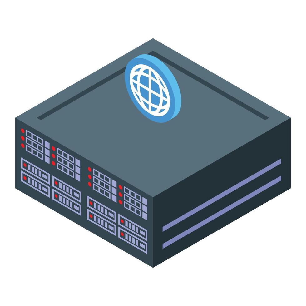 Datacenter server providing global network connectivity vector