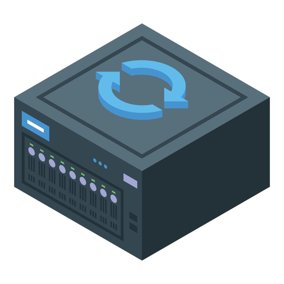 Server is undergoing a process of updating or synchronizing data vector