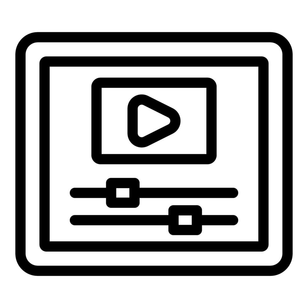 player showing playing with progress bar and buttons vector