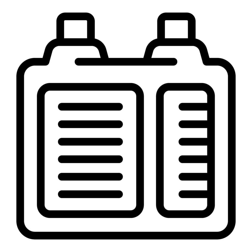 Electric car battery icon showing power source for eco friendly transportation vector