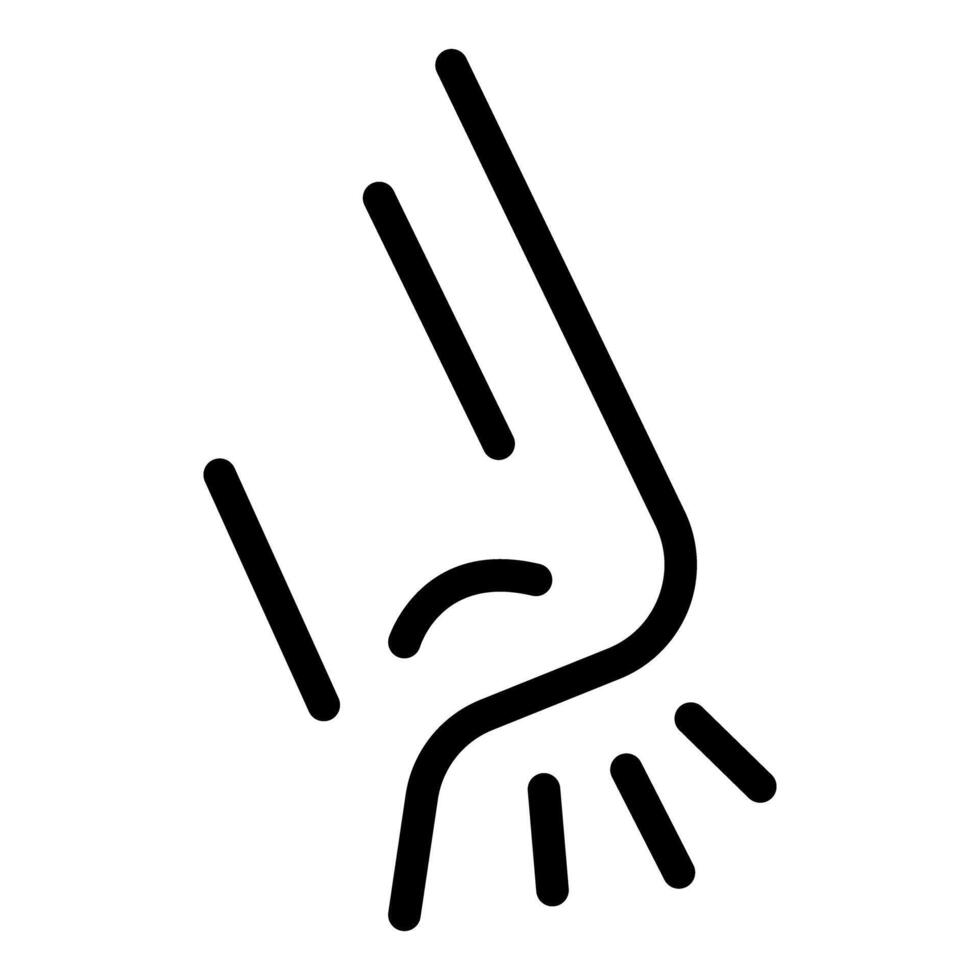 Person is experiencing pain and discomfort in their elbow joint vector
