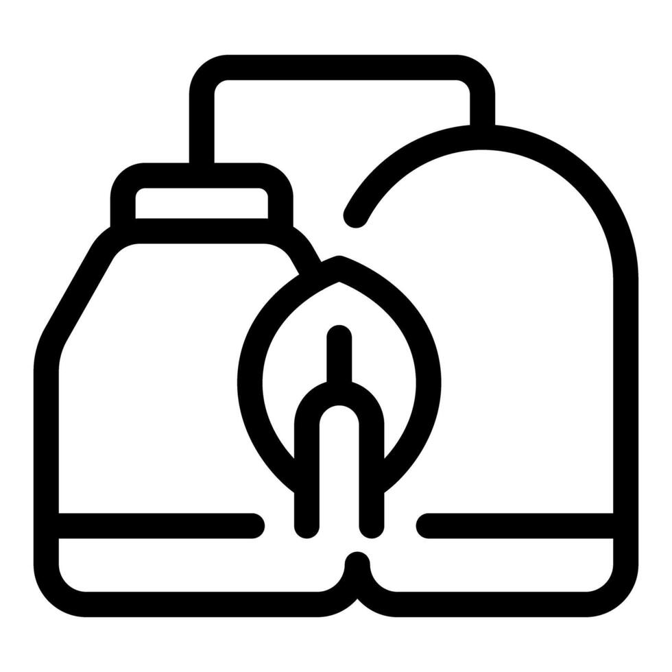 Eco friendly laundry detergent packaging minimizing environmental impact vector