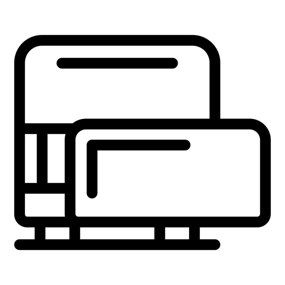 Router providing secure network connection for wireless devices vector