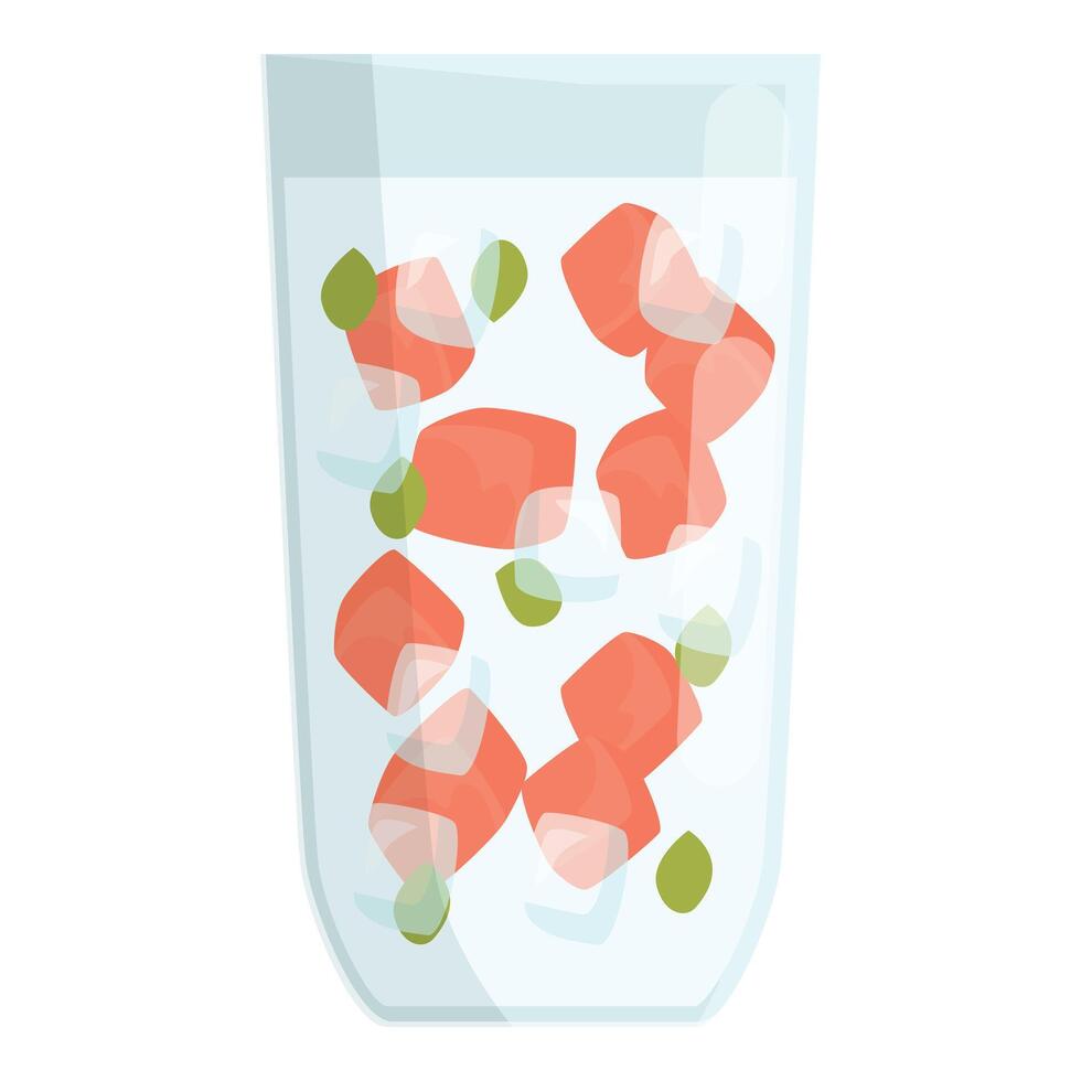 Refreshing and nutritious drink perfect for a quick lunch or snack vector