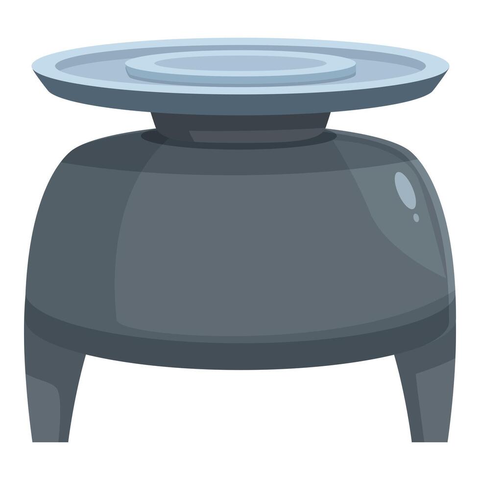 Futuristic helmet with visor presenting modern design and advanced technology vector