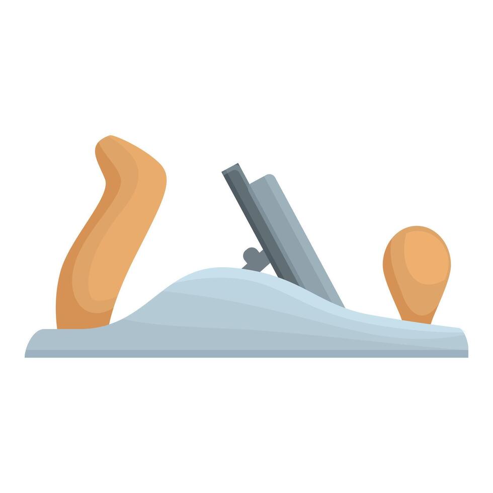 Carpenter plane tool cutting woodworking carpentry vector