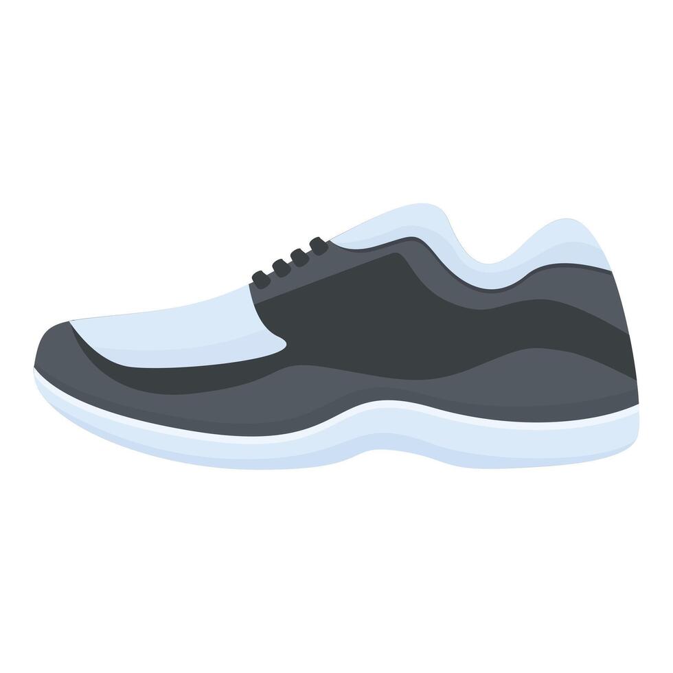 Modern sport shoe for training and running session vector