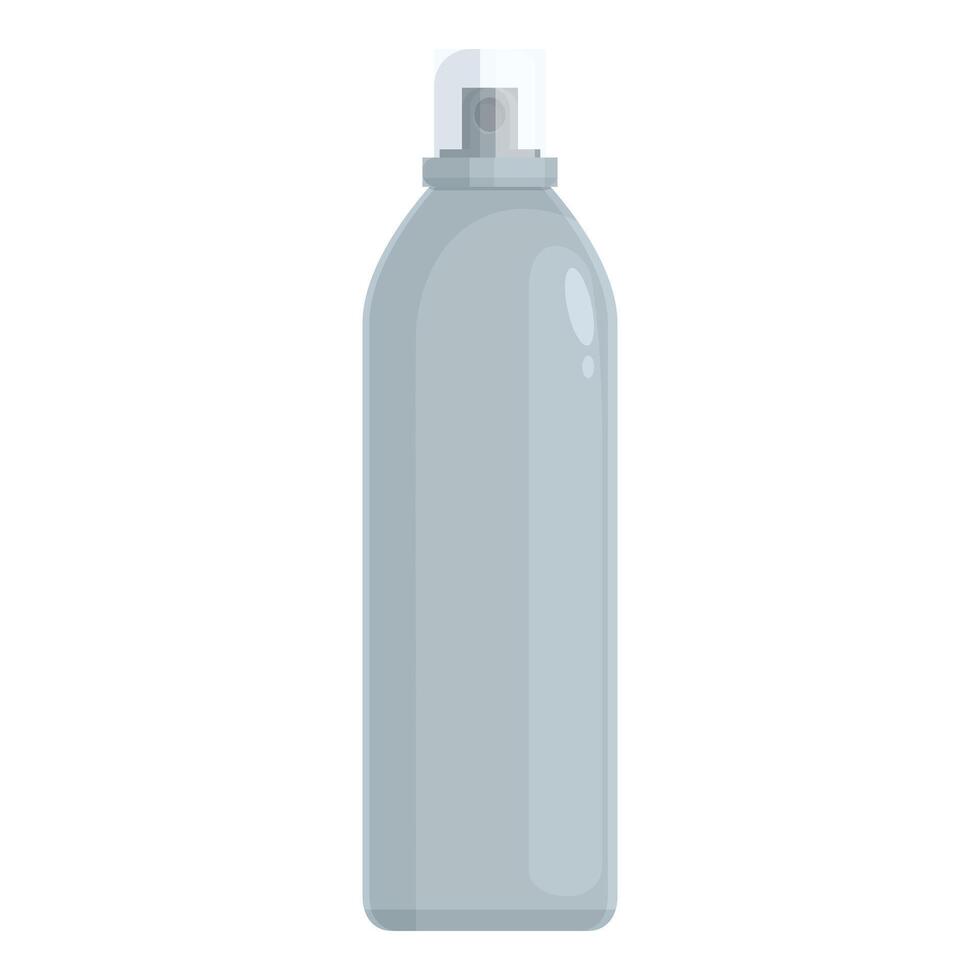 Spray bottle with plastic cap dispenser for cosmetics vector