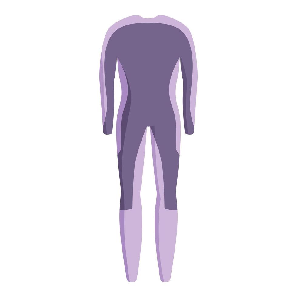 Modern thermal underwear protecting from cold weather vector